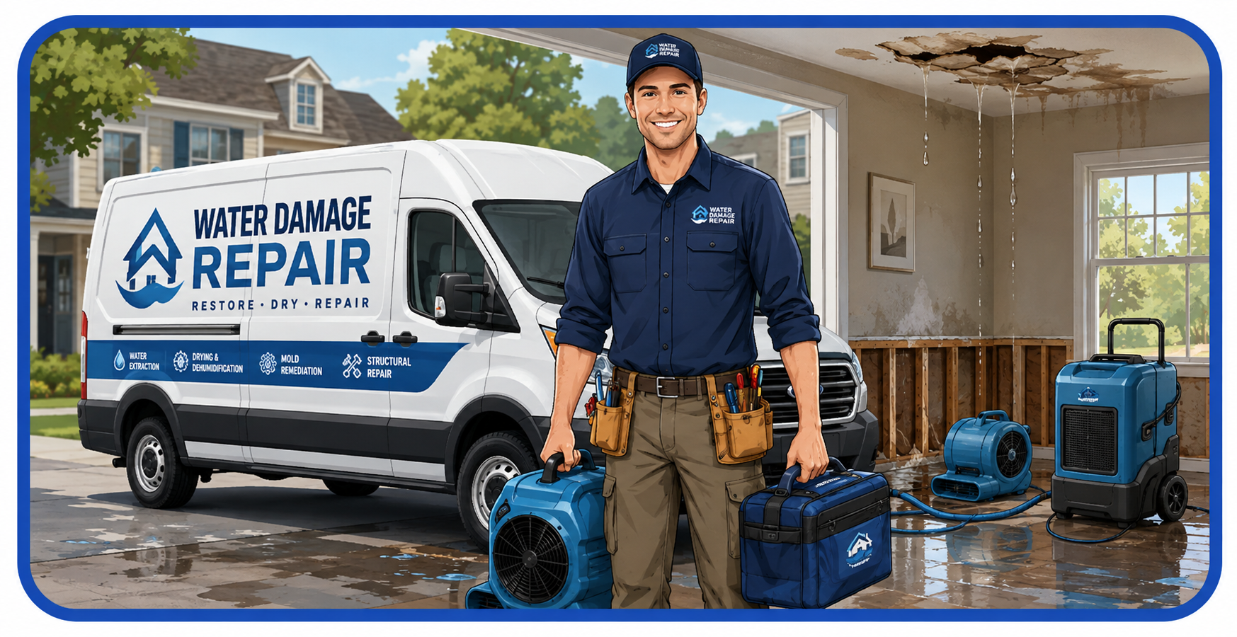 Professional Flood Damage Restoration Service